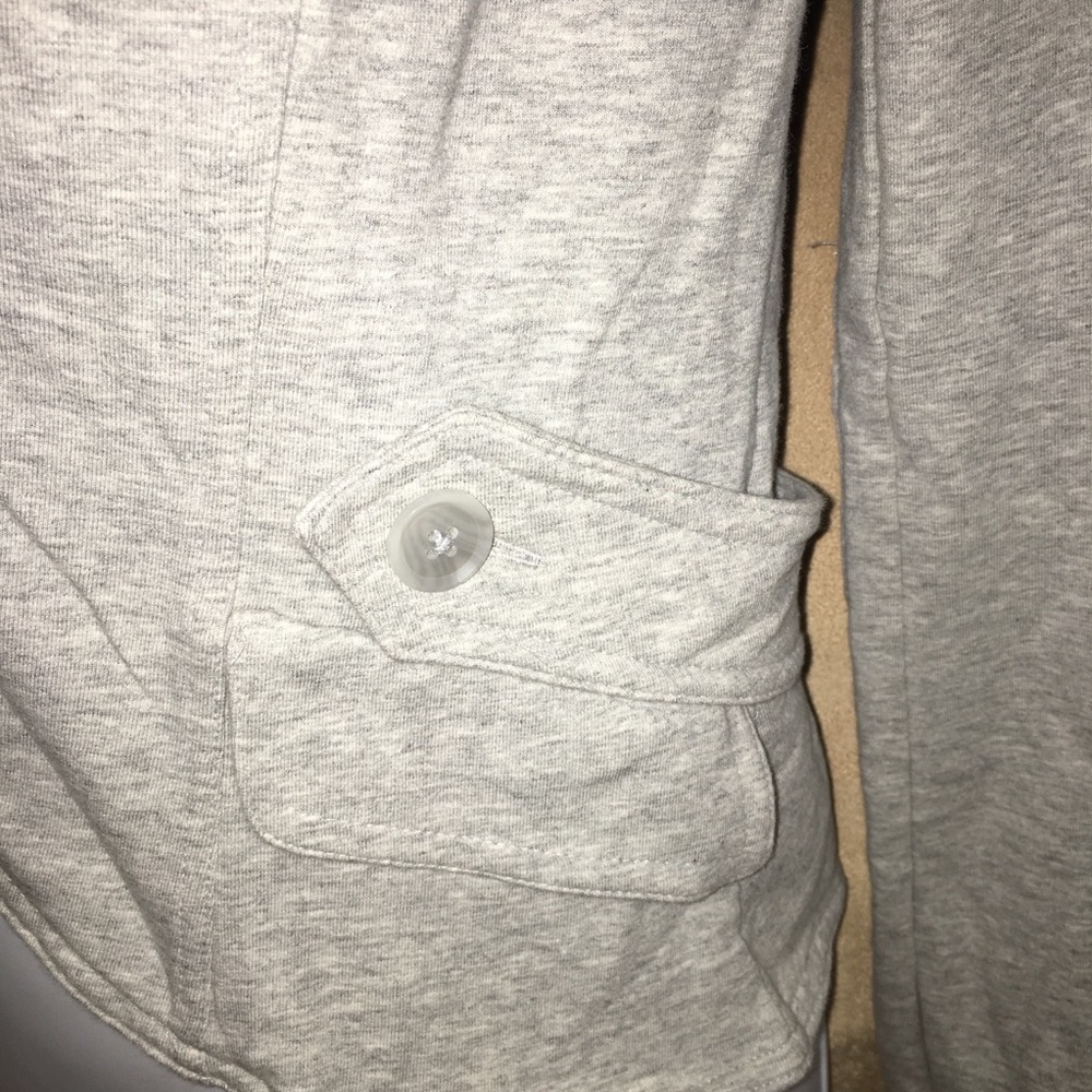 Y2K Princess Vera Wang jacket blazer women’s Sz M grey - Picture 6 of 7